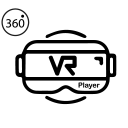 VR Player Vr Videos 360 Videos Icon