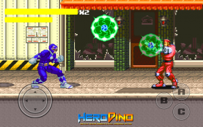 Hero Dino Ninja Ranger Retro screenshot 1