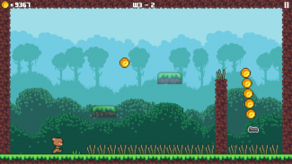 Rabbit Runner - Jeu de sauts de pixels 2D screenshot 6