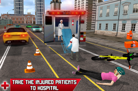 Ambulance Driver: Hospital Emergency Rescue Games screenshot 14