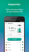 Kaspersky Battery Life: Économiseur de Batterie screenshot 1