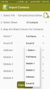 Backup Contact To Excel (Impor screenshot 5