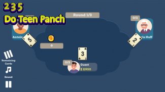 Do Teen Panch - 235 Card Game screenshot 5