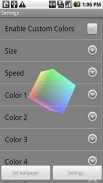 3D Cube Live Wallpaper screenshot 0