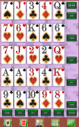 Poker Solitaire card game. screenshot 8