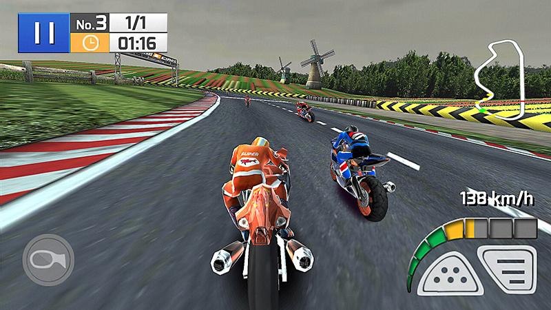 Corrida de moto real 3D 