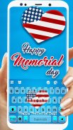 Happy Memorial Day Keyboard Th screenshot 4