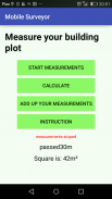 Mobile Surveyor gps measurment screenshot 1