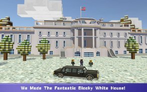 Blocky Security: USA President screenshot 0