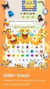 Teclado Emoji Facemoji Pro: Pegatinas,Temas,GIF screenshot 1
