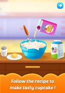 Cupcake Maker Baking Games screenshot 2