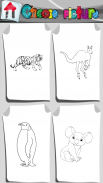 Zoo Animals Coloring Book screenshot 2