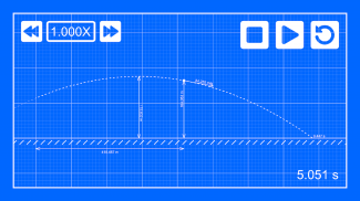 Projectile motion screenshot 3