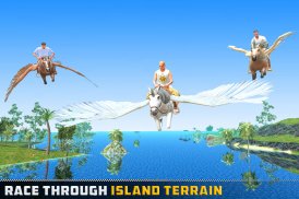 Flying Unicorn Racing 3D screenshot 7