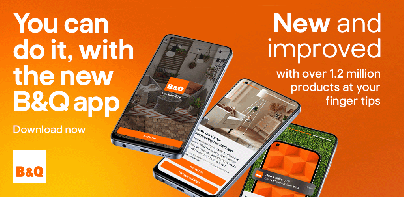 B&Q: DIY, Gardening, Furniture