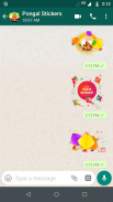 Pongal and Makar Sankranti Stickers for WhatsApp screenshot 2