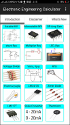 Electronic Engineering Calculator screenshot 2