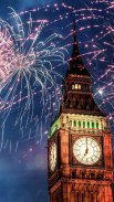Fireworks New Year London Live Wallpaper screenshot 2
