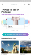 Portugal Travel Guide in English with map screenshot 2