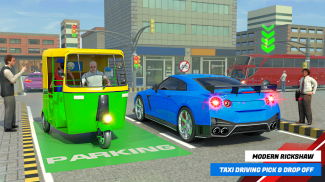 Hill Taxi Simulator Games 2018 screenshot 11