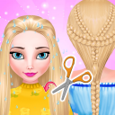 Princesses Cute Hairstyles Icon