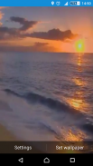Sunset Beach Live Wallpaper screenshot 3