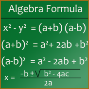 Maths Algebra Formula screenshot 0