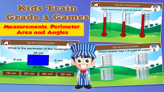 Kids Train 3rd Grade Games screenshot 3
