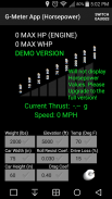 G-meter Horsepower App DEMO screenshot 4