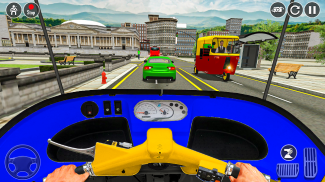 Auto Rickshaw game 3D car game screenshot 0