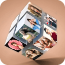 3D Cube PhotoFramePhotoEditor Icon