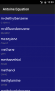 Antoine Equation Lite screenshot 12