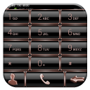 Dialer GlassMetalFrameBronze Icon