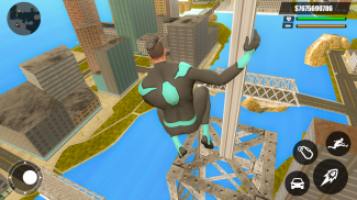 Green Rope Hero Crime City Games – Gangstar Crime screenshot 11