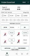 Cricket Scorecard screenshot 1