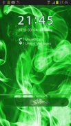 GO Locker Green Smoke Theme screenshot 1