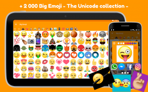 Big Emoji - Emojis Grandes de bate-papo. screenshot 0