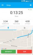 Koşu Yürüyüş ve Yürüme GPS FITAPP screenshot 0
