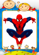 Coloring spiderman Games screenshot 2