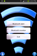 Bluetooth Alert screenshot 0