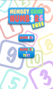 Memory Game - Numbers! FREE screenshot 3