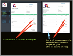 Estimate and Invoice Maker screenshot 2