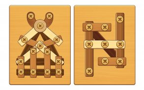 ねじパズル: 木のナットとボルト screenshot 15