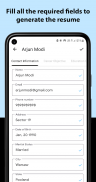 Resume Builder - CV Maker screenshot 0