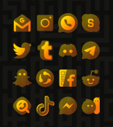 Himawari Yellow - Icon Pack screenshot 0