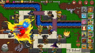 Tower Defense School 2: TD Campaign PVP screenshot 0