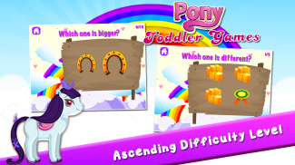 Jeux de poney pour les bambins screenshot 1