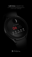 Minimal Watch Face Black screenshot 0