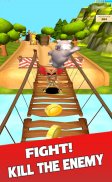 Tom and Mouce Rush Jungle Game Fast Subway Zoo Run screenshot 5