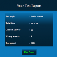 Social science MCQ screenshot 0